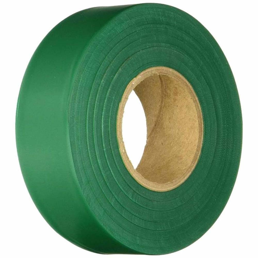 Keson FTG Green Flagging Tape 1-3/16 in. x 300 ft (1 Roll)