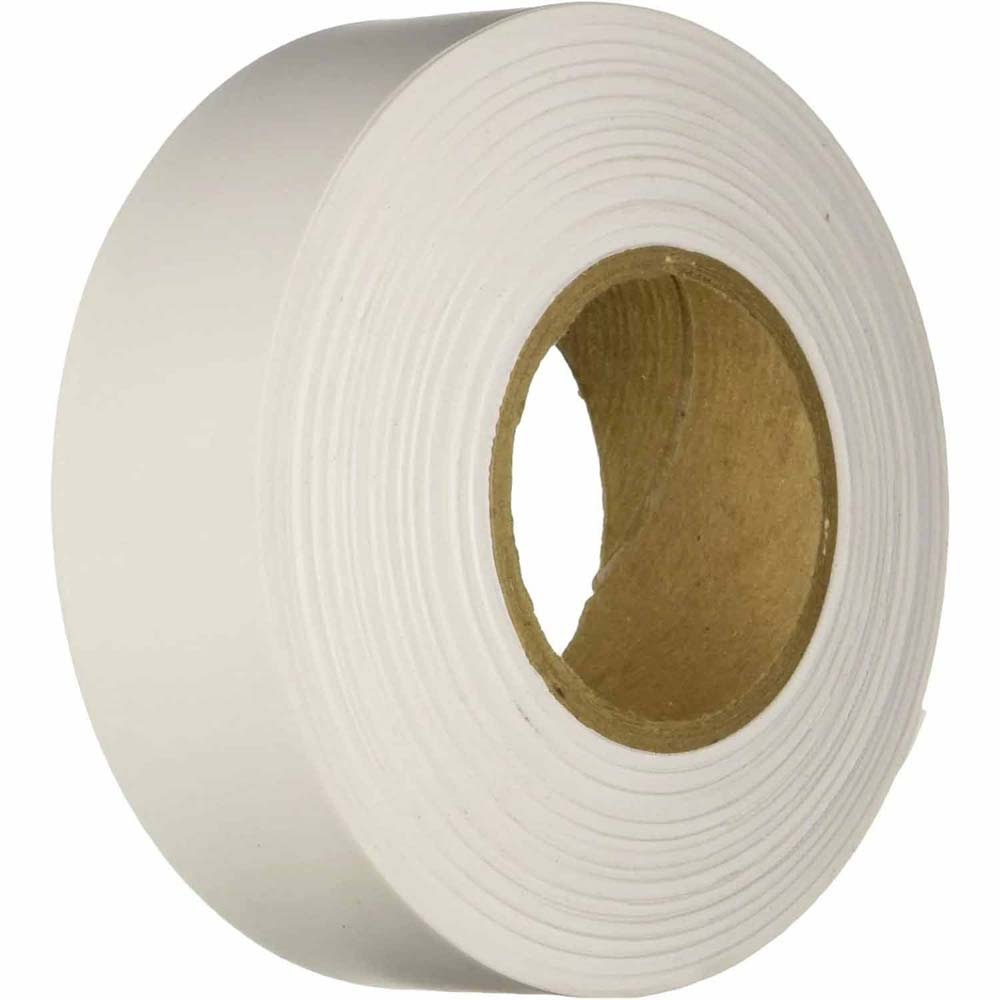 Keson FTW White Flagging Tape 1-3/16 in. x 300 ft (1 Roll)