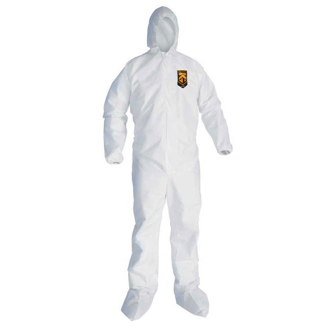 Kimberly Clark 49126 Hooded Disposable Coveralls, 3X-Large