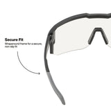 Klein 03000 Blade Clear Lens Safety Glasses with Anti-Fog Scratch-Resistant Lens (1 Pack) - 3