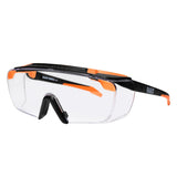 Klein 03006 Over-The-Glasses Safety Glasses with Clear Anti-Fog Scratch-Resistant Lens (1 Pack)