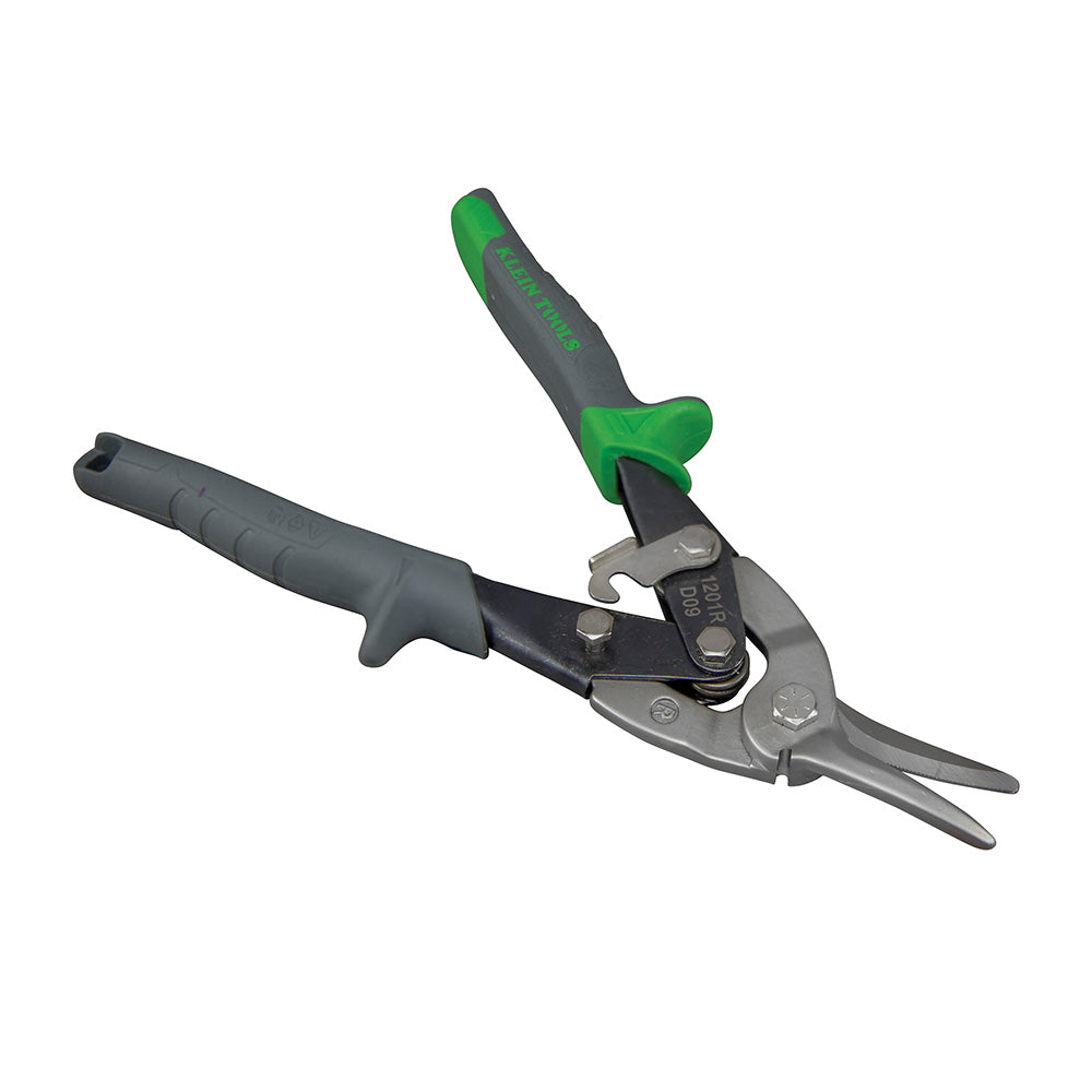 Klein 1201R Aviation Snips with Wire Cutter, Right - 2