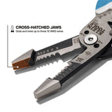 Klein 12075 Slim Forged Wire Stripper Cutter Straight Handle 8-18 AWG Solid 10-20 AWG Stranded - 5