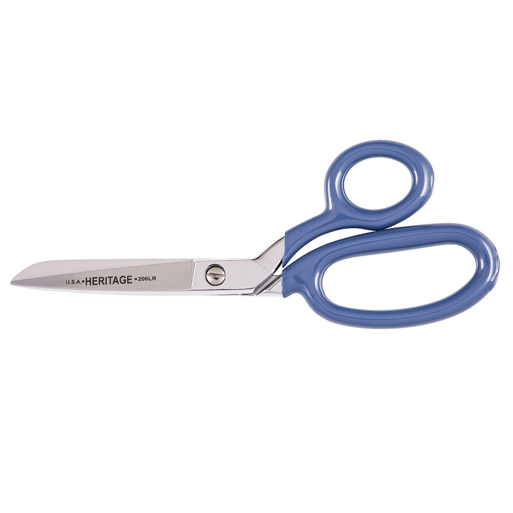 Klein 206LR-P Bent Trimmer w/Large Bottom Ring, Coating, 7"