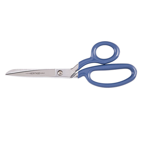 Klein 208LR-BLU-P Bent Trimmer w/Large Ring, Blue Coating, 9"