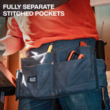 Klein 21022 6-Pocket Tool Apron for Tool Carrying - 6