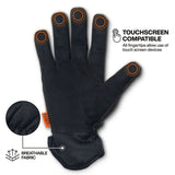 Klein 22022 Lightweight General Purpose Touchscreen Gloves XL 9.9 in. Length (1 Pair) - 2