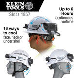 Klein 29025 Modular Rechargeable Battery for Hard Hat Cooling Fan and USB-C Devices (USB-C Cable) - 8