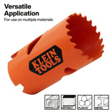 Klein 31016 1-3/8" Standard Bi-Metal Hole Saw for Metal, Wood and Plastic - 3