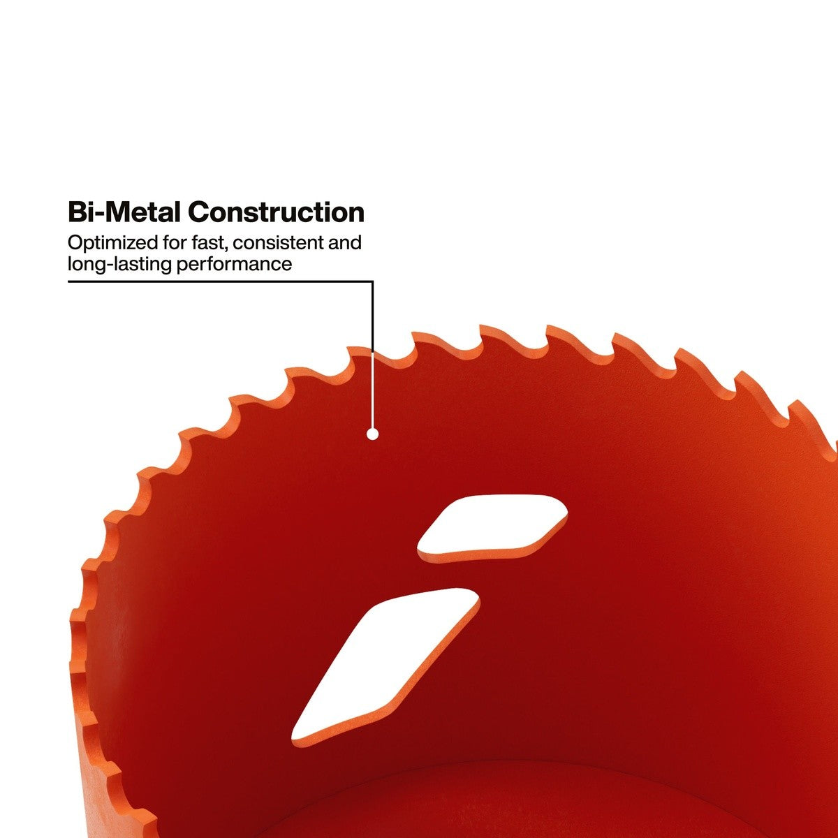 Klein 31022 2-1/2" Bi-Metal Hole Saw for Wood Metal Plastic and Drywall - 4