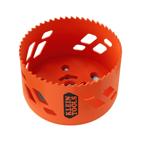 Klein 31027 4 in Bi-Metal Hole Saw 4-6 TPI for Wood Plastic and Metal