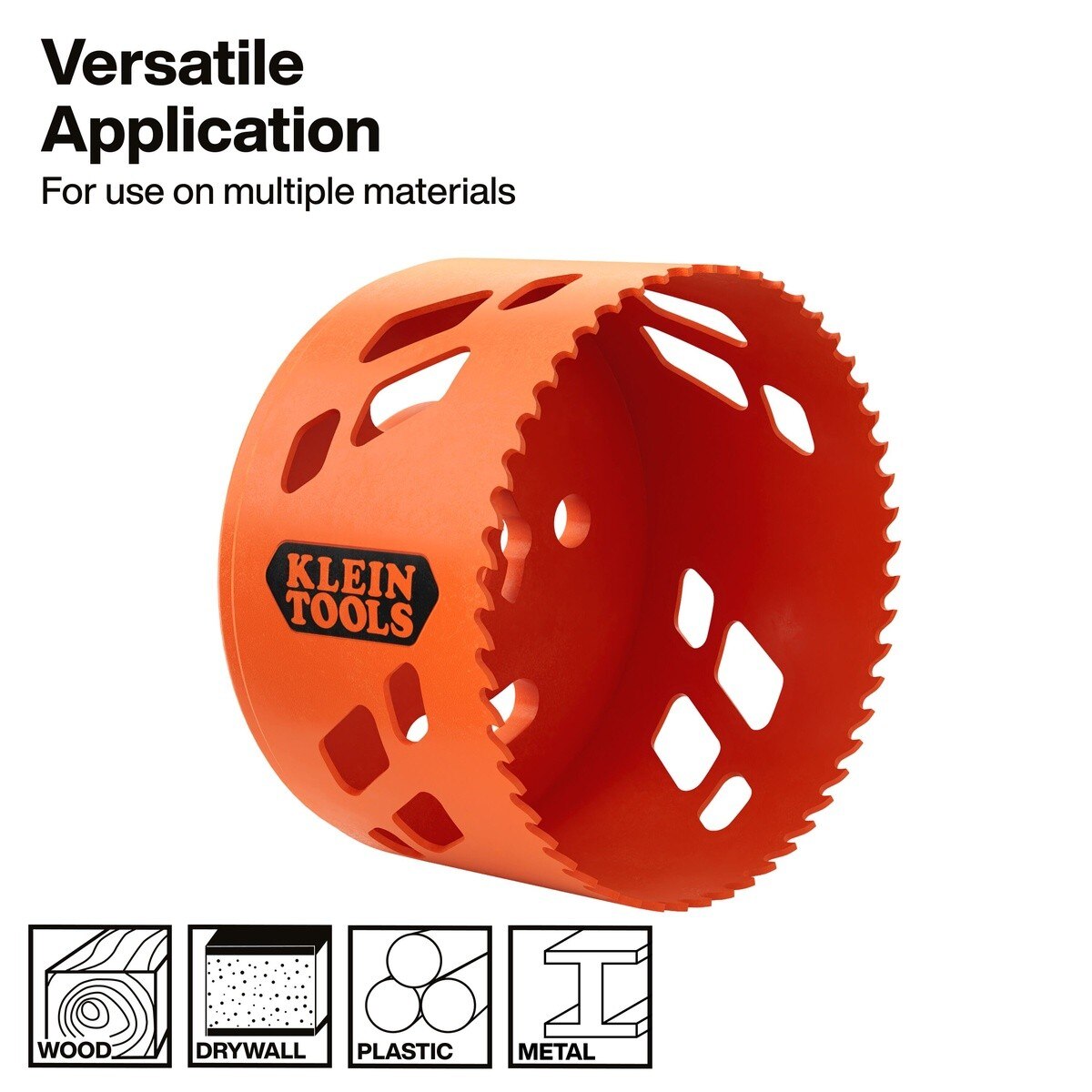 Klein 31029 4-1/2" Bi-Metal Hole Saw for Wood and Metal - 3