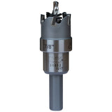 Klein 31875 7/8" Carbide Hole Cutter with Integrated Flange and Split Point Pilot Bit - 6