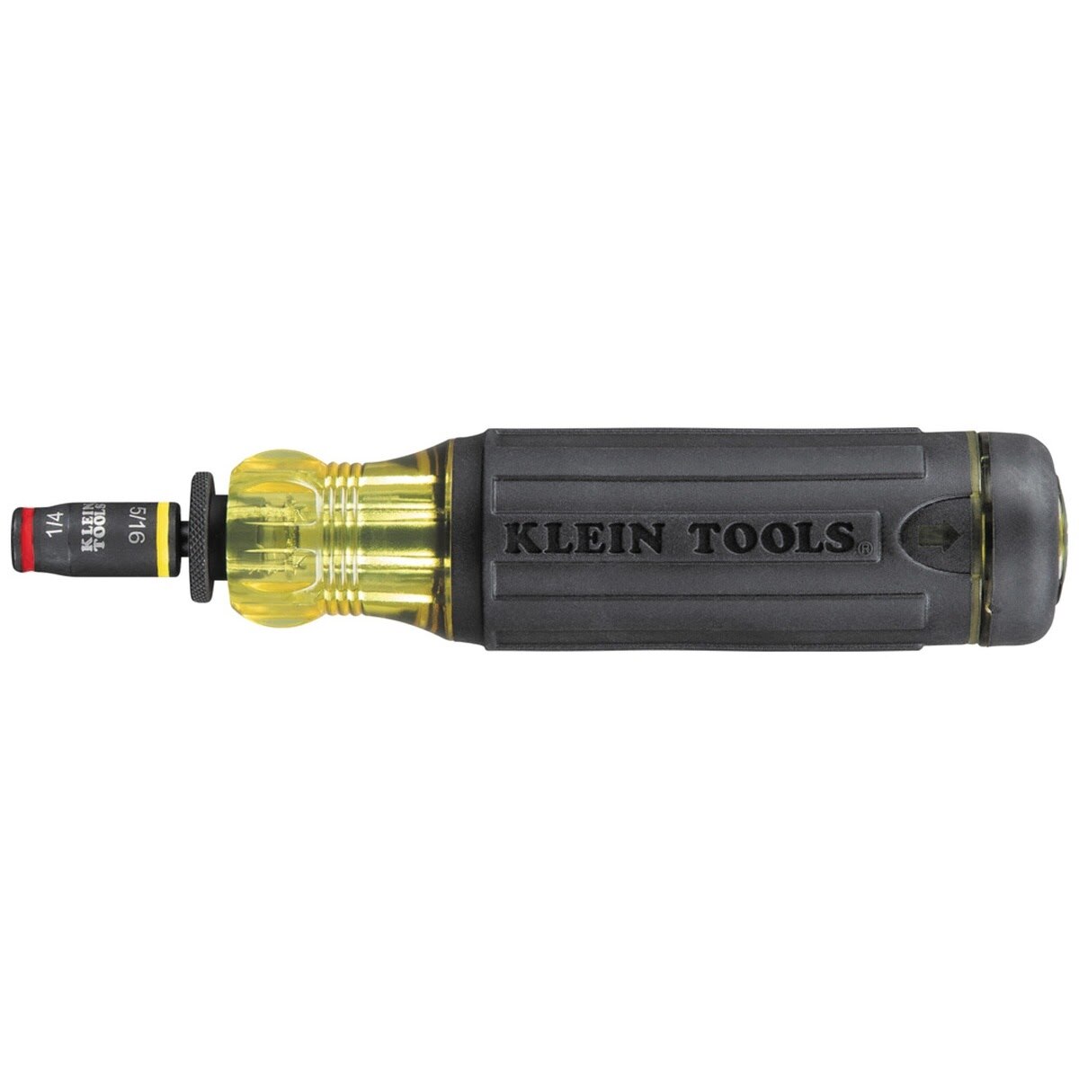 Klein 32304 14-in-1 HVAC Adjustable-Length Impact Screwdriver with Flip Socket - 7
