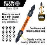 Klein 32315HD 15-in-1 Ratcheting Impact-Rated Multi-Bit Torsion Zone Screwdriver - 2