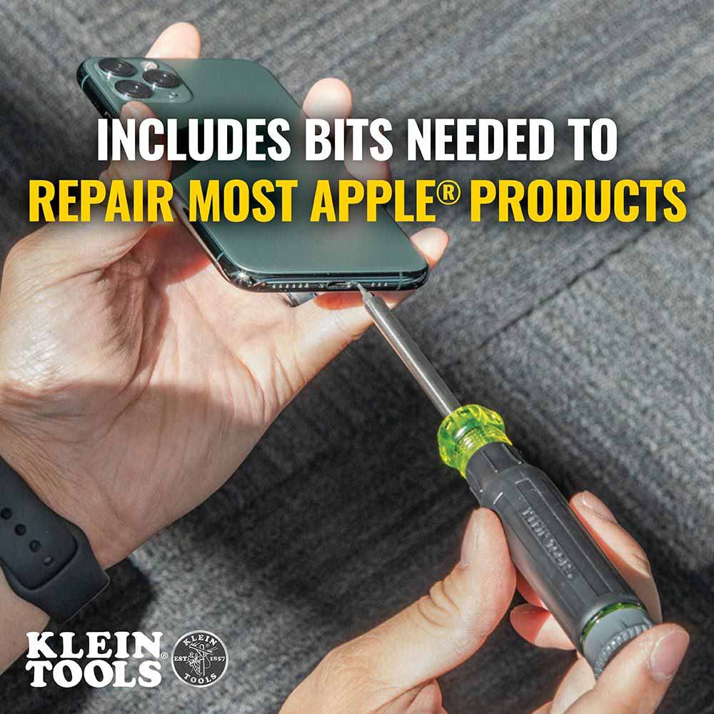 Klein 32328 27-in-1 Multi-Bit Precision Screwdriver with Apple Bits - 3