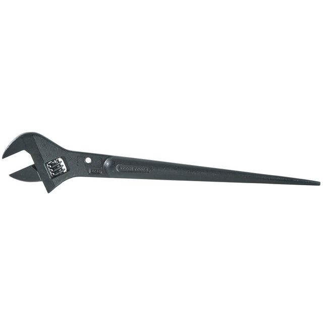 Klein 3239 16" Long Adjustable Head Construction Wrench (1-1/2" Cap.) Spud