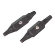 Klein 32484HD Replacement Bit #1 Square #2 Square (2 Pack)