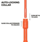 Klein 32604INS 4" Shank 4-in-1 1000V Insulated Auto-Lock Screwdriver (5 Piece) - 3