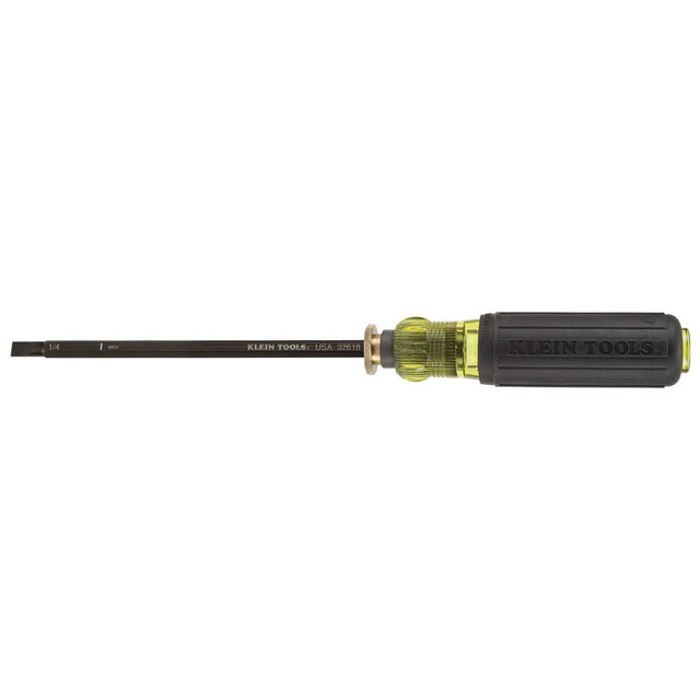 Klein 32751 Adjustable Screwdriver, #2 Phillips and 1/4" Slotted Drivers
