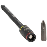 Klein 32767 3-in-1 Impact Flip Socket, 1/4 Inch and 5/16 Inch, 5 Inch Length - 5
