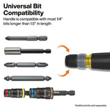 Klein 32960ARCHT Ratcheting Fastbit Tru-Grip Screwdriver with #2 Phillips and 6 mm Slotted Double-Ended Bit (2 Piece) - 5