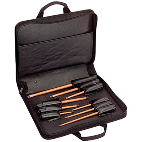 Klein 33528 Insulated Screwdriver Set, Slotted and Phillips, 9-Piece