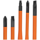 Klein 33736INS Screwdriver Set, 1000V Slim-Tip Insulated and Magnetizer, 6-Piece - 3