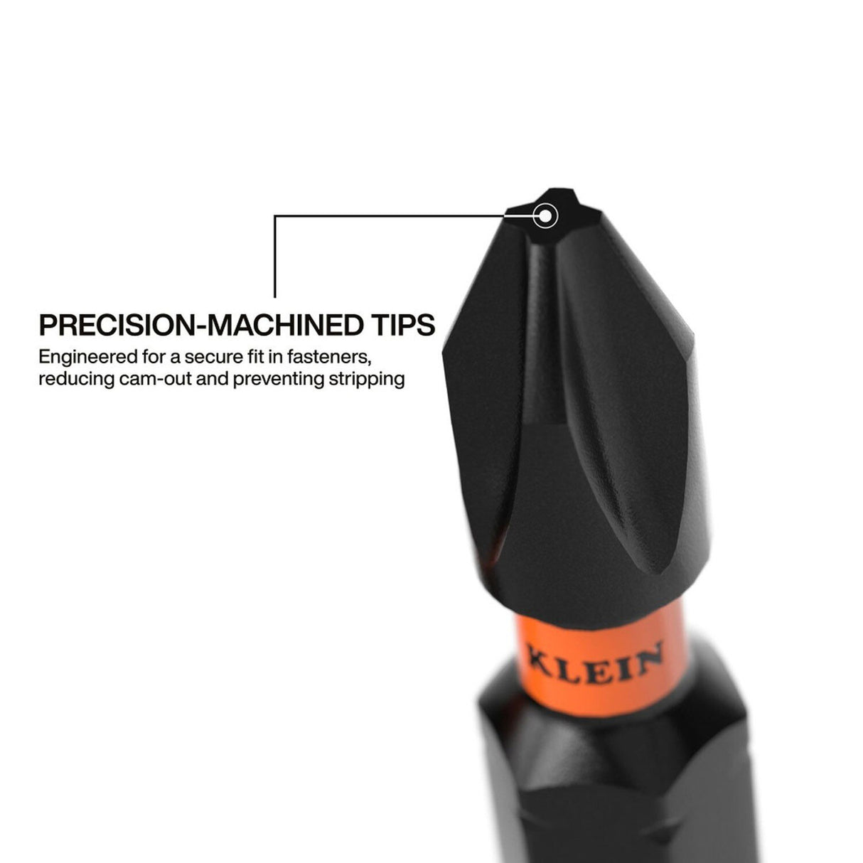 Klein 33811B Drill and Driver Bit Set with Titanium-Nitride Coated Bits and MODbox Compatible Case (21 Piece) - 3