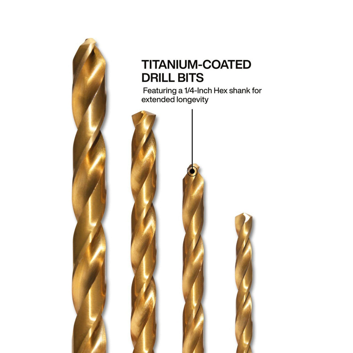 Klein 33811 Drill and Driver Bit Set with Titanium-Nitride Coated Drill Bits and MODbox Compatible Case (32 Piece) - 3