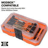 Klein 33811 Drill and Driver Bit Set with Titanium-Nitride Coated Drill Bits and MODbox Compatible Case (32 Piece) - 6