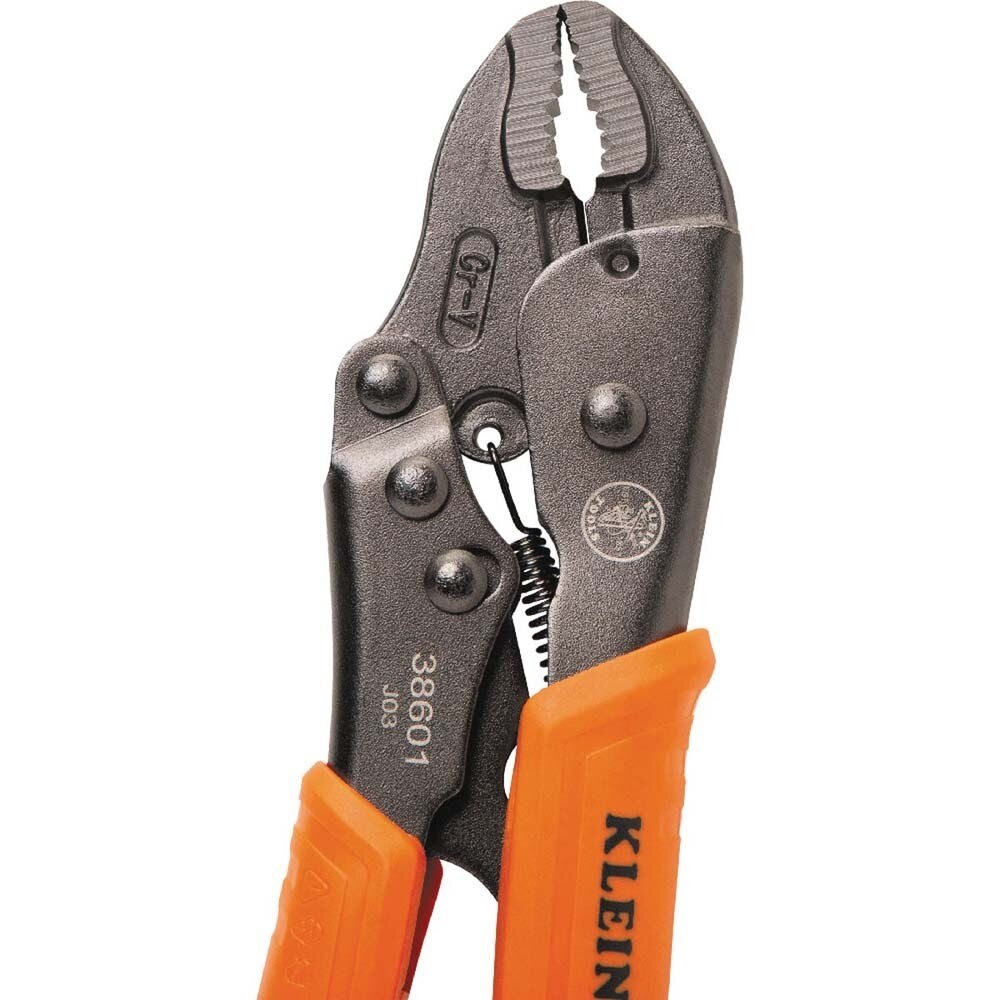 Klein 38601 Curved Jaw Locking Pliers, 7-Inch - 3
