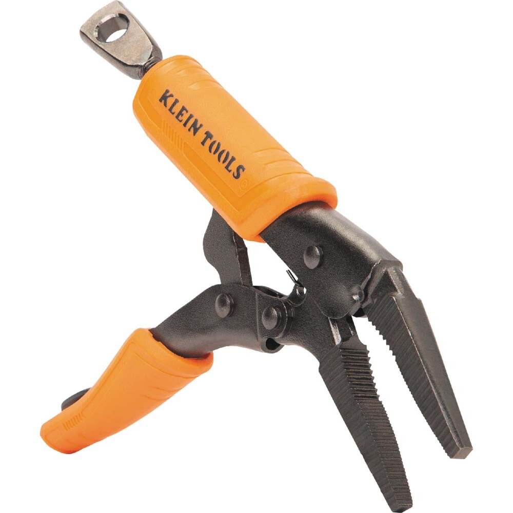 Klein 38610 Long Nose Locking Pliers, 4-Inch