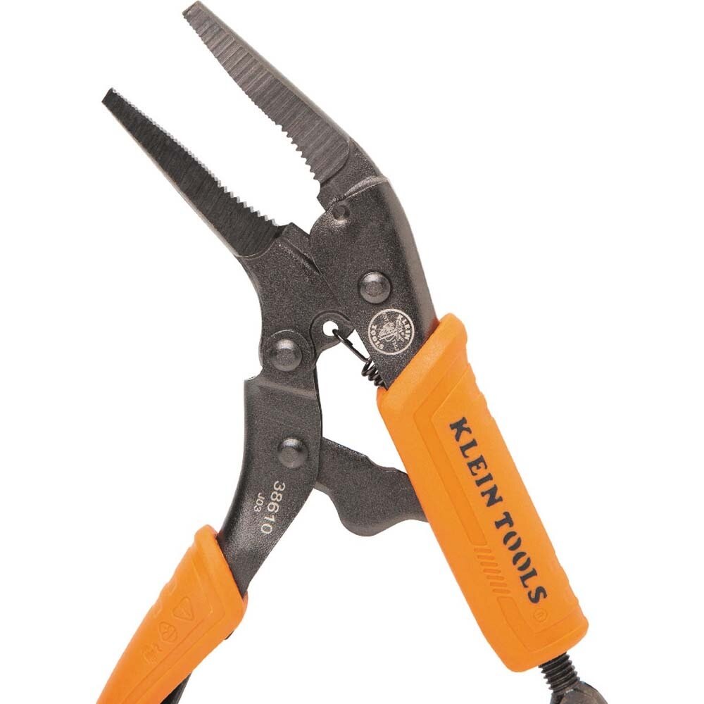 Klein 38610 Long Nose Locking Pliers, 4-Inch - 2