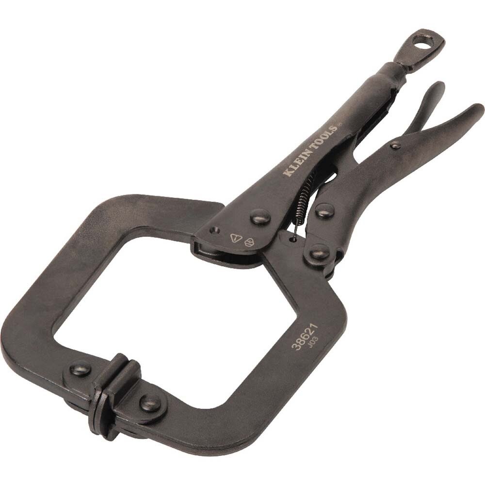 Klein 38621 C-Clamp Locking Pliers With Swivel Jaws, 9-Inch - 5