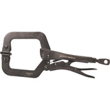 Klein 38621 C-Clamp Locking Pliers With Swivel Jaws, 9-Inch - 6