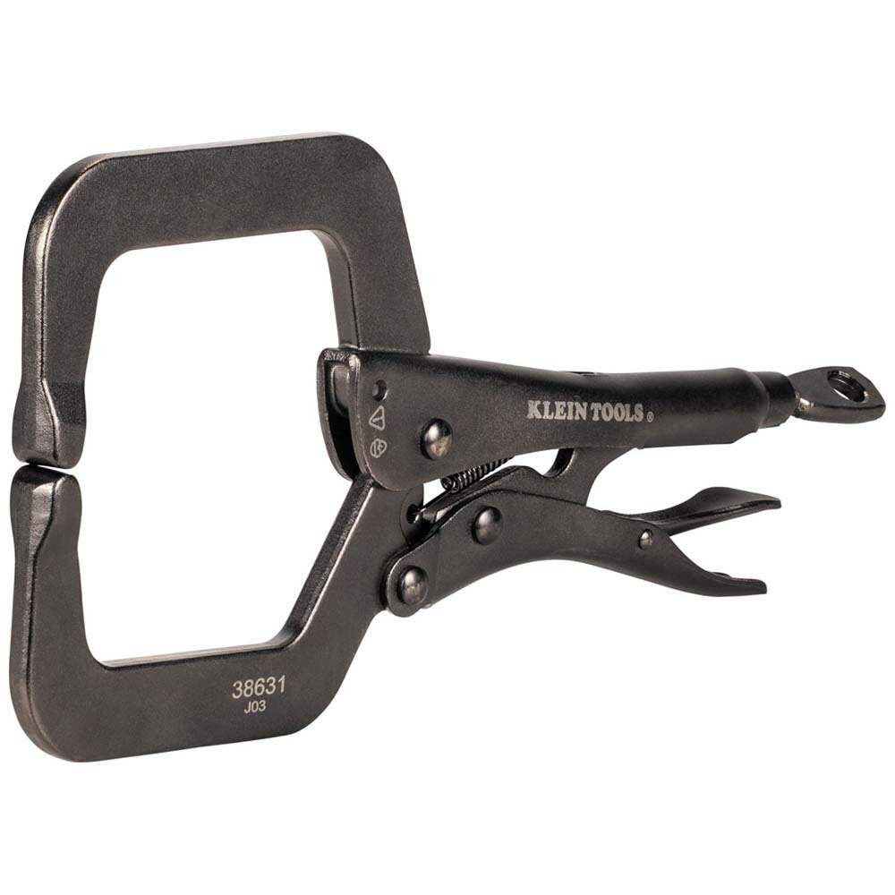 Klein 38631 C-Clamp Locking Pliers With Standard Jaws, 9-Inch - 4