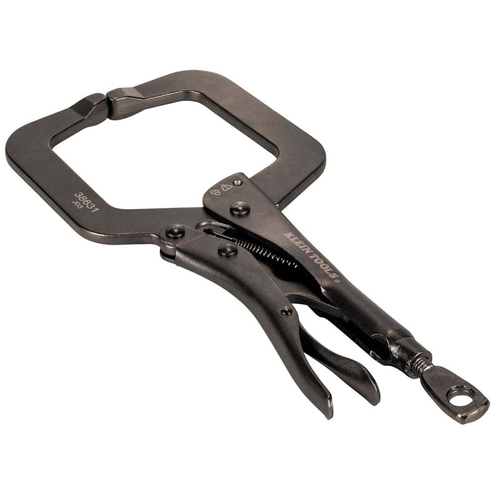 Klein 38631 C-Clamp Locking Pliers With Standard Jaws, 9-Inch - 7
