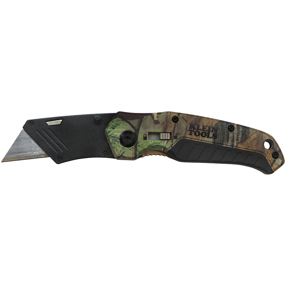 Klein 44135 Folding Utility Knife Camo Assisted-Open