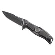 Klein 44228R Electricians Bearing-Assisted Open Pocket Knife with Wire Stripping Notches 2.95" Blade