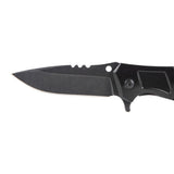 Klein 44228R Electricians Bearing-Assisted Open Pocket Knife with Wire Stripping Notches 2.95" Blade - 4