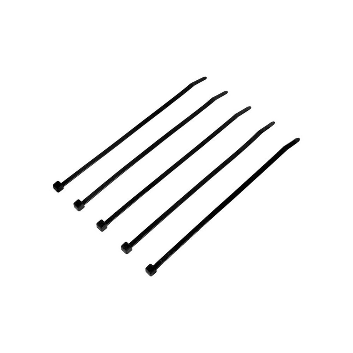 Klein 450-200 Cable Ties, 50 lb Tensile Strength, 7.75 Inch, Black (100 Pack) - 8