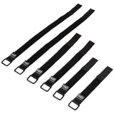 Klein 450-600 Hook and Loop Cinch Straps Multi-Pack for Cable Management (6 Pack)