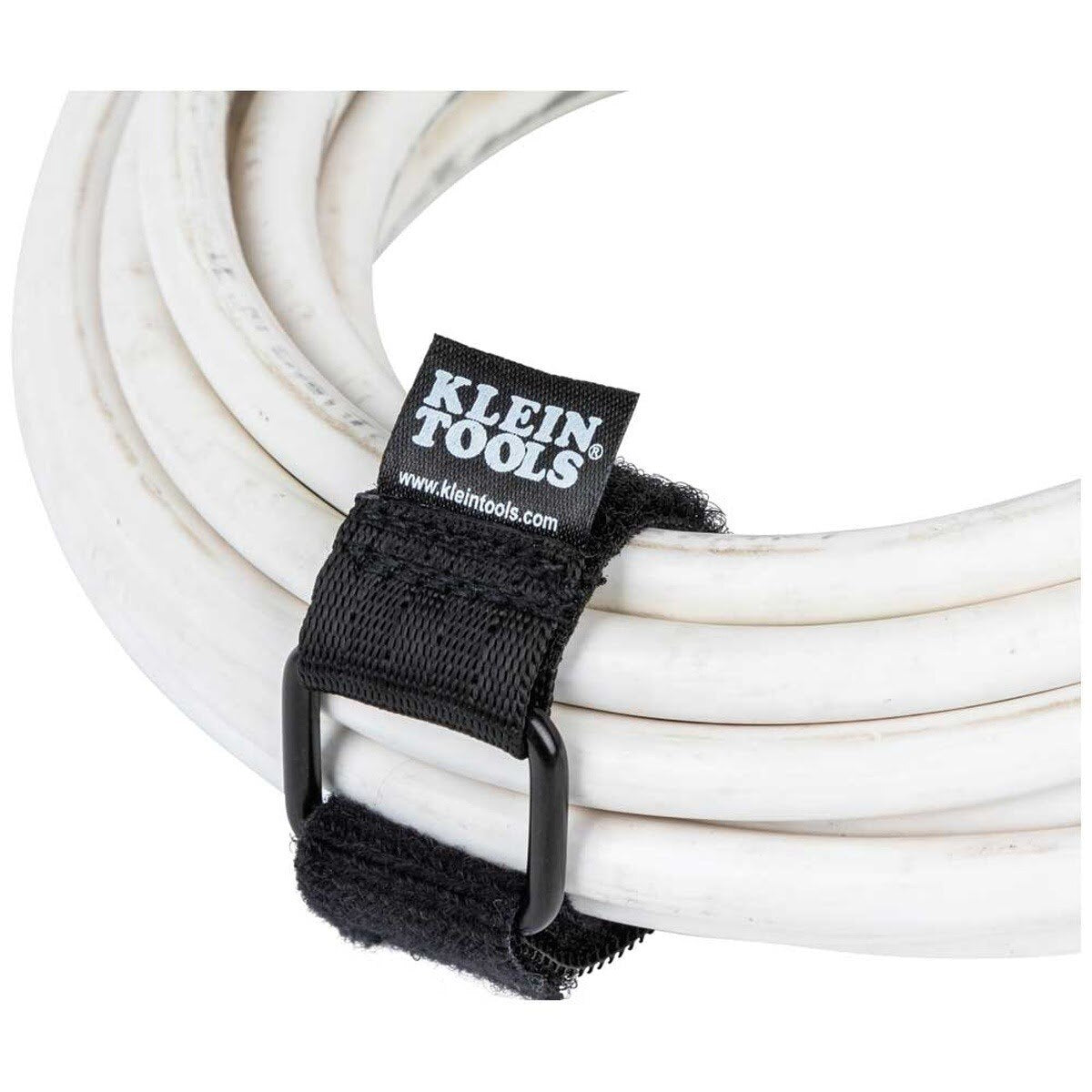 Klein 450-600 Hook and Loop Cinch Straps Multi-Pack for Cable Management (6 Pack) - 7