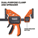 Klein 47558 Speed-Klamp 24-Inch Quick Clamp with 300 lb Clamping Force (1 Pack) - 7