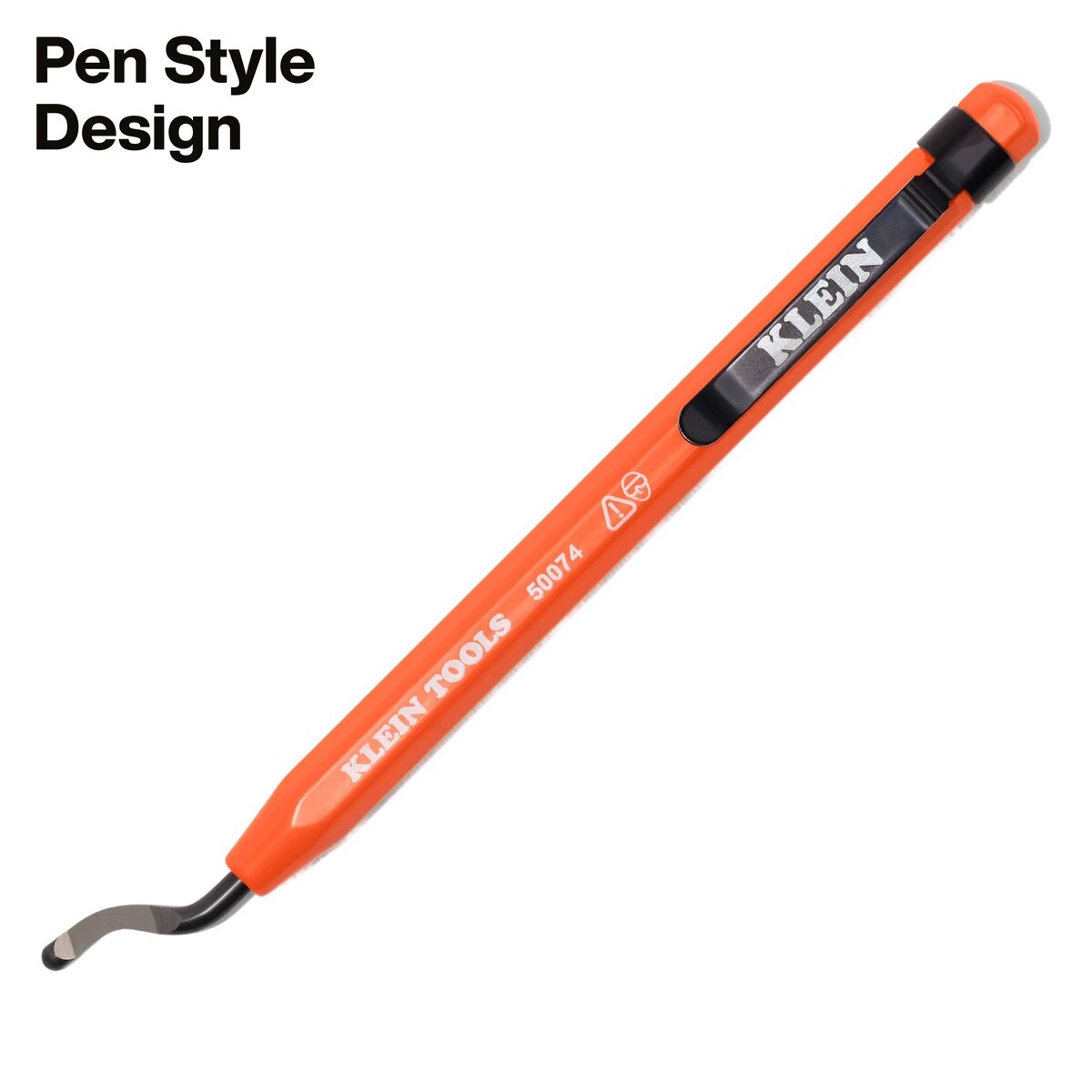 Klein 50074 5.5" Reaming Pen with Free Spinning Blade for Pipe Deburring (2 Pack) - 2