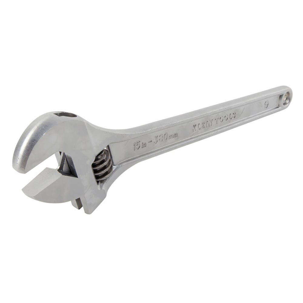 Klein Tools 506-15 Adjustable Wrench Standard Capacity, 15" - 3