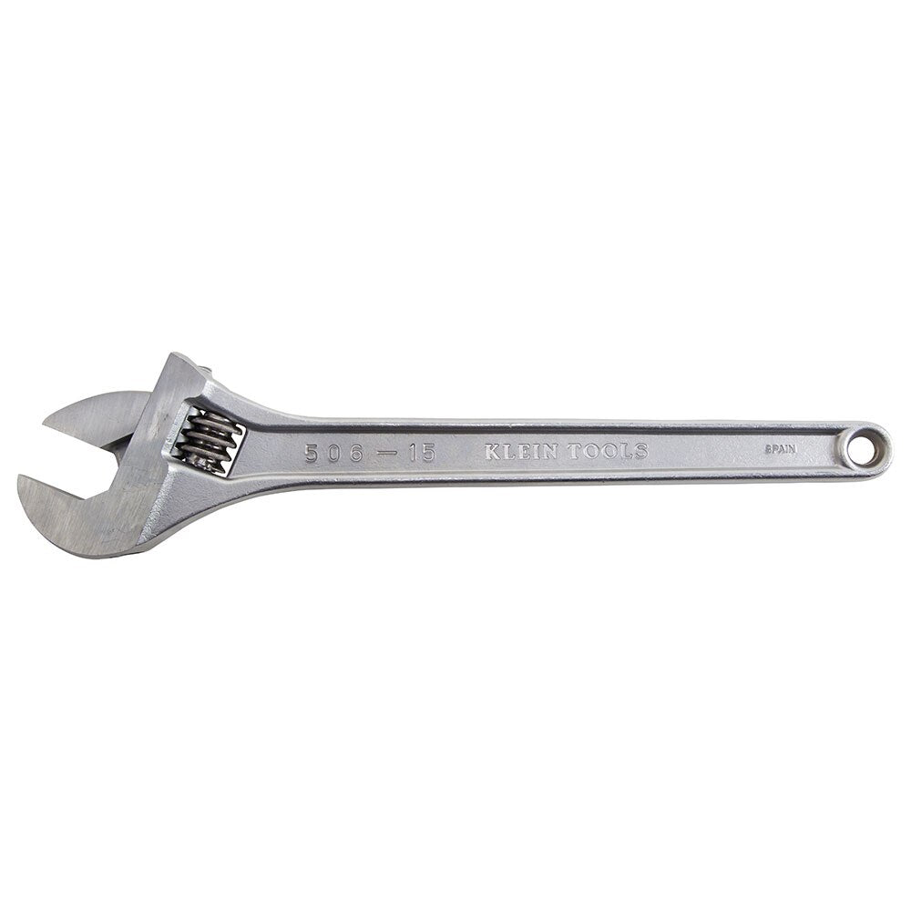 Klein Tools 506-15 Adjustable Wrench Standard Capacity, 15" - 5