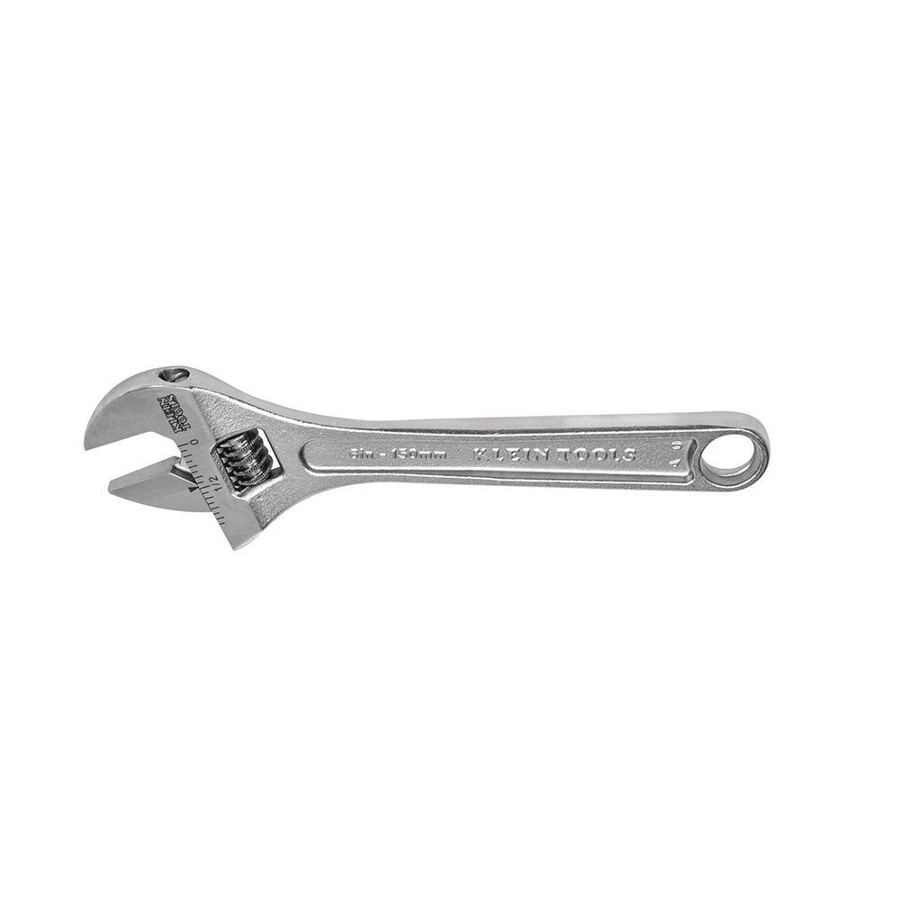 Klein Tools 507-6 Adjustable Wrench, Extra-Capacity, 6"