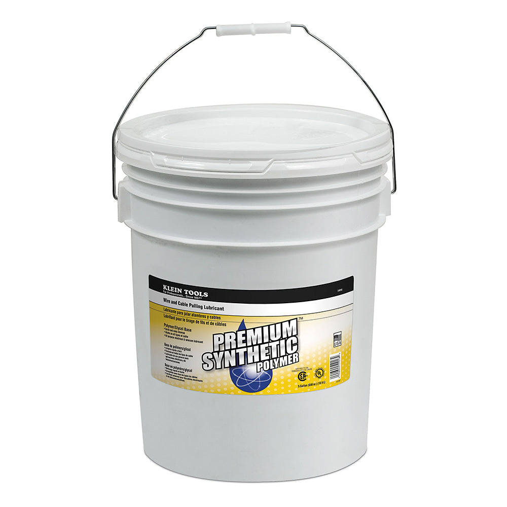 Klein Tools 51018 Premium Synthetic Polymer, 5-Gallon